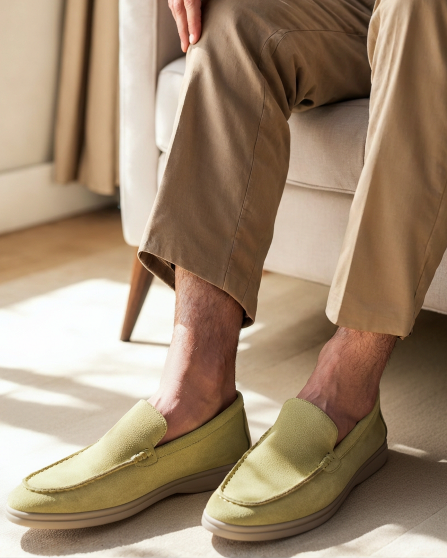 Old Money Premium Suede Loafers - Old Money