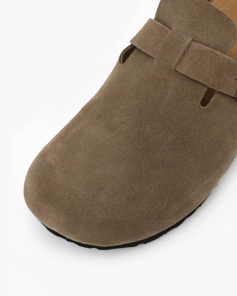 Old Money Suede Clogs - Old Money