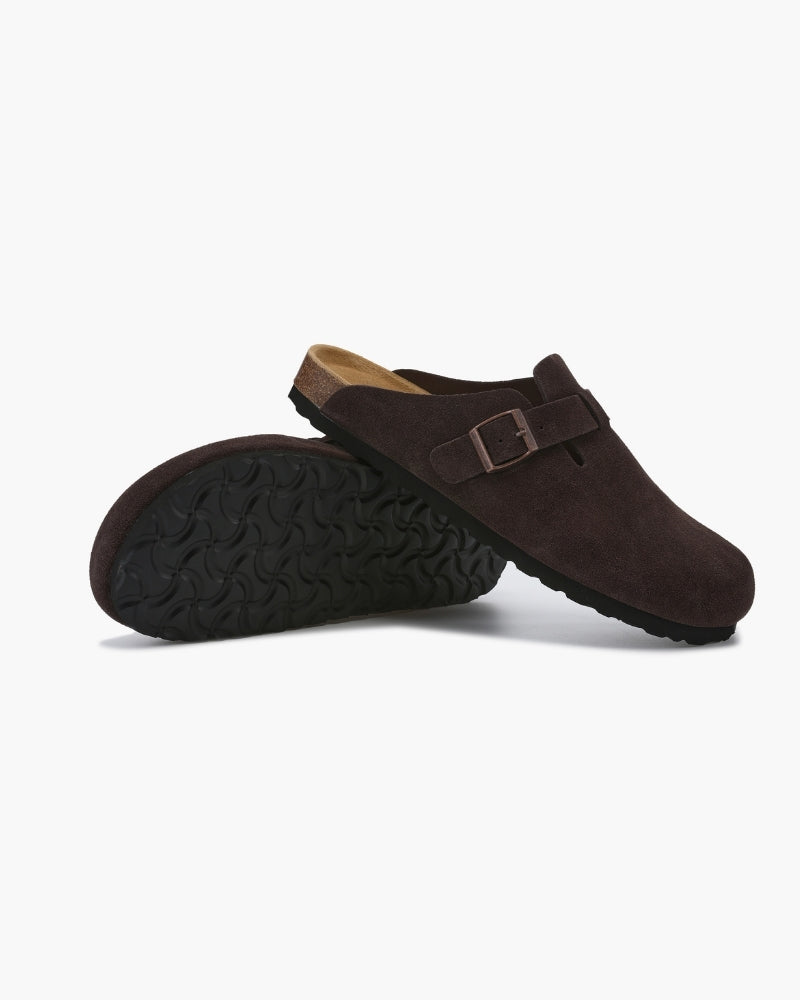 Old Money Suede Clogs - Old Money