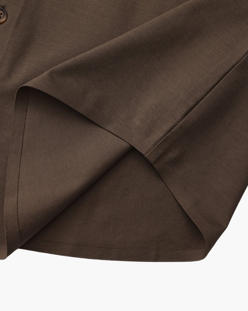 Tailored Cotton Flex Shirt - Old Money