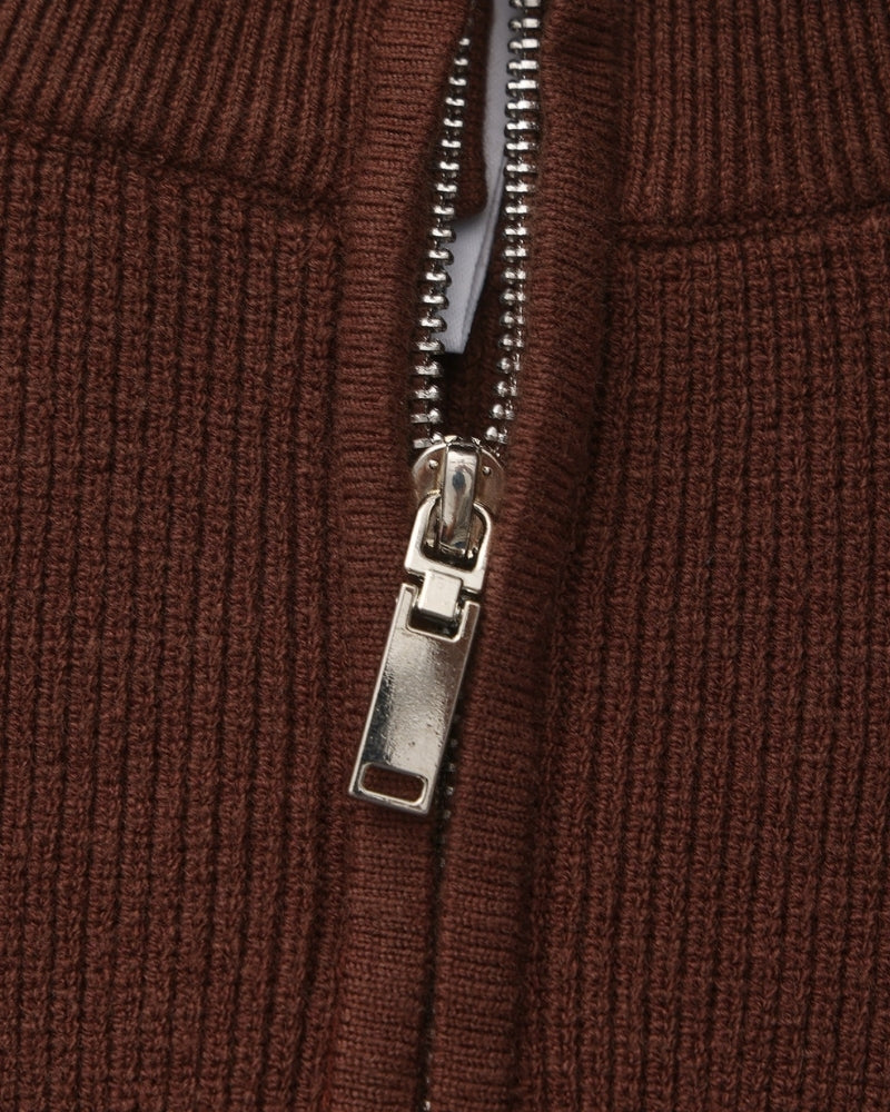 Refined Half-Zip Knit Pullover - Old Money