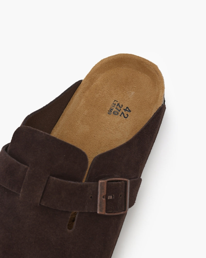 Old Money Suede Clogs - Old Money