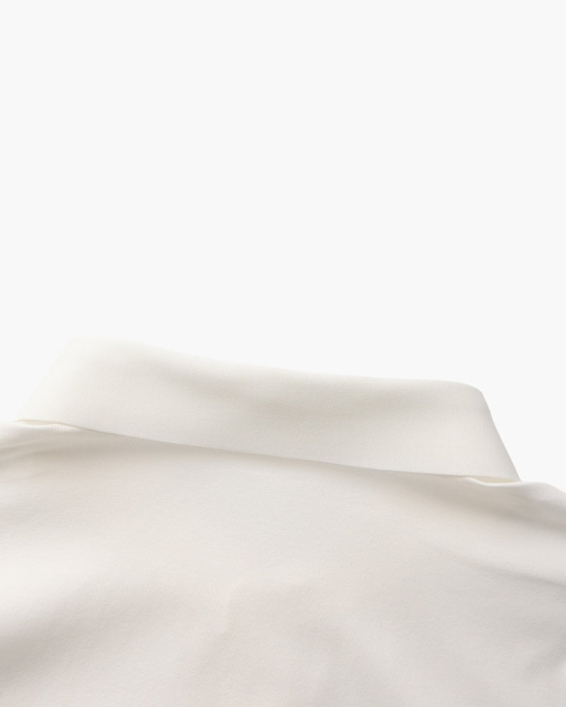 Tailored Cotton Flex Shirt - Old Money