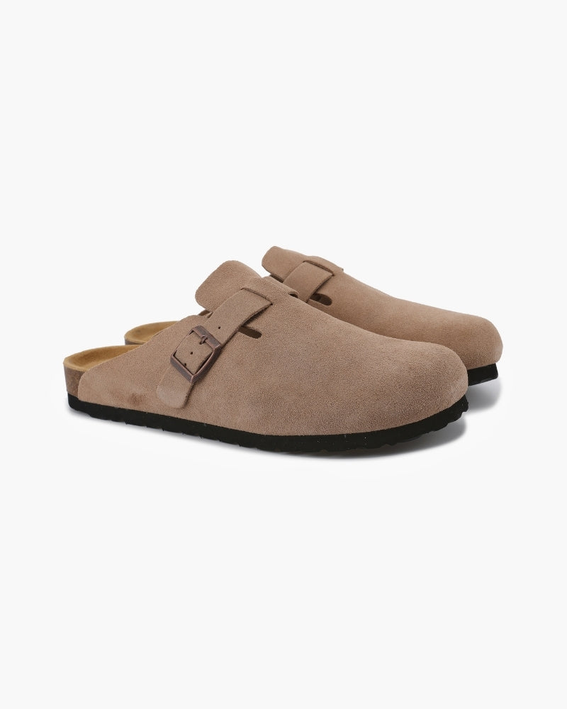 Old Money Suede Clogs - Old Money