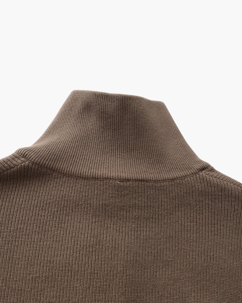 Refined Half-Zip Knit Pullover - Old Money