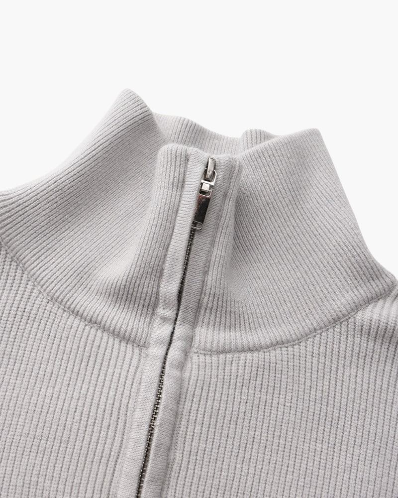 Refined Half-Zip Knit Pullover - Old Money