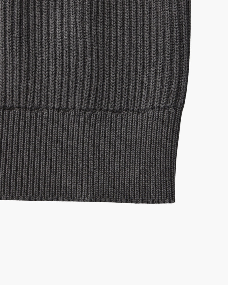 Rib Knit Crewneck - Old Money