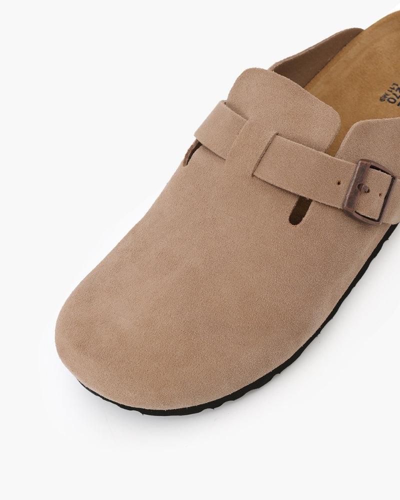 Old Money Suede Clogs - Old Money