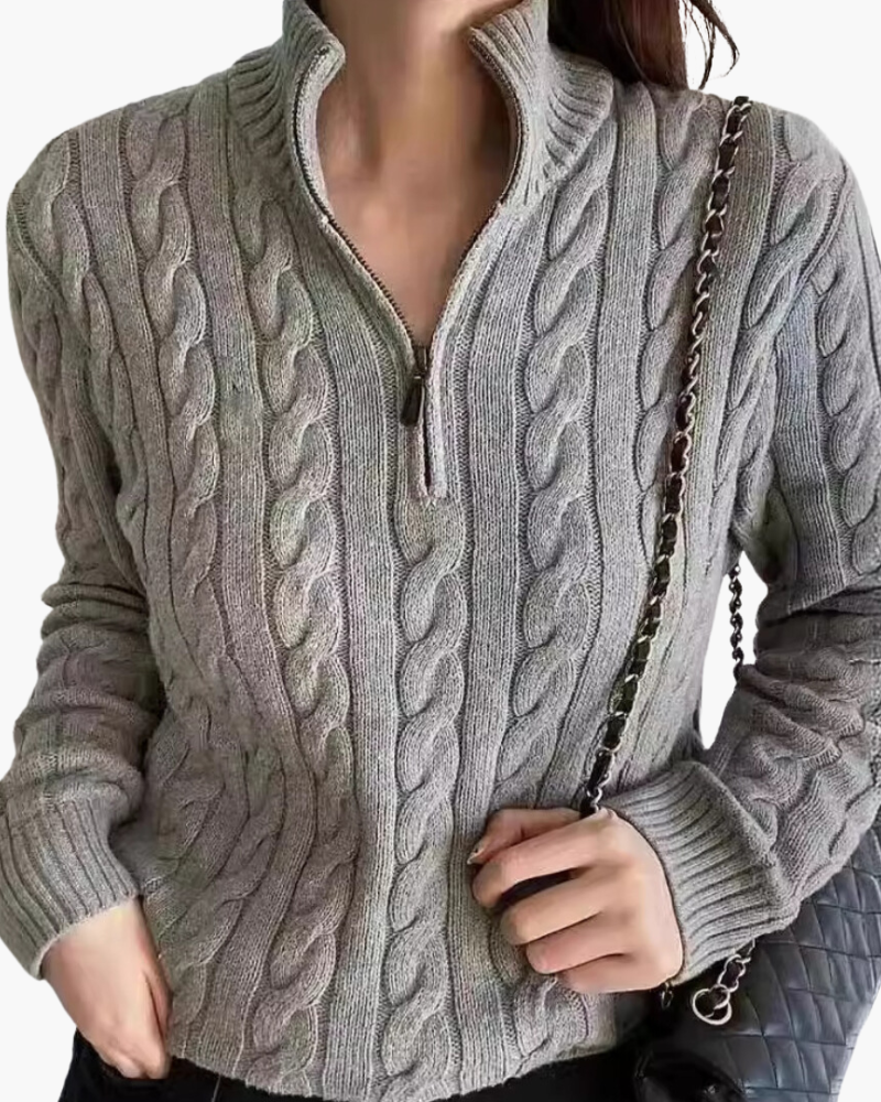 Women's Verbier Half Zip Sweater - Old Money