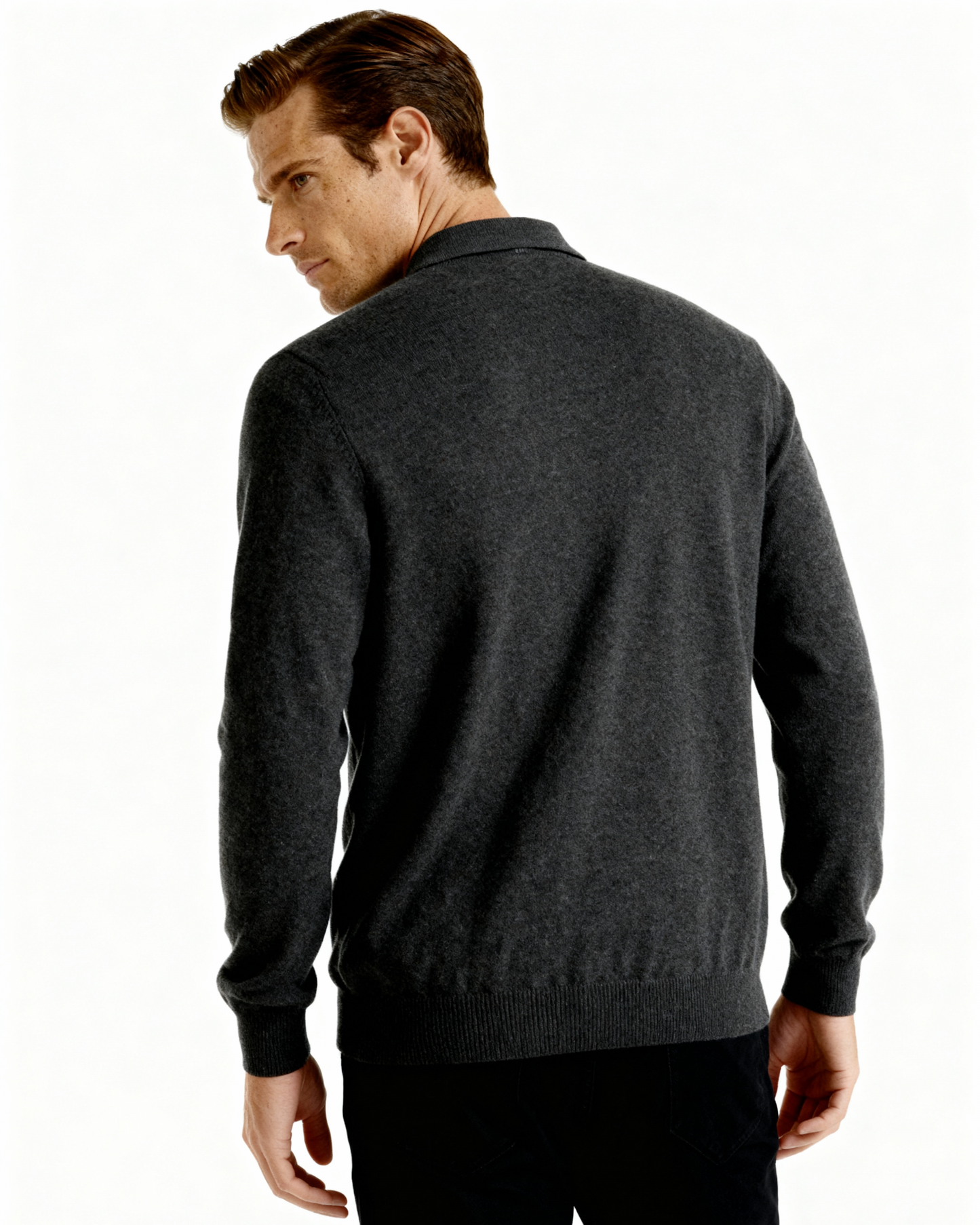 100% Cashmere Polo - Old Money