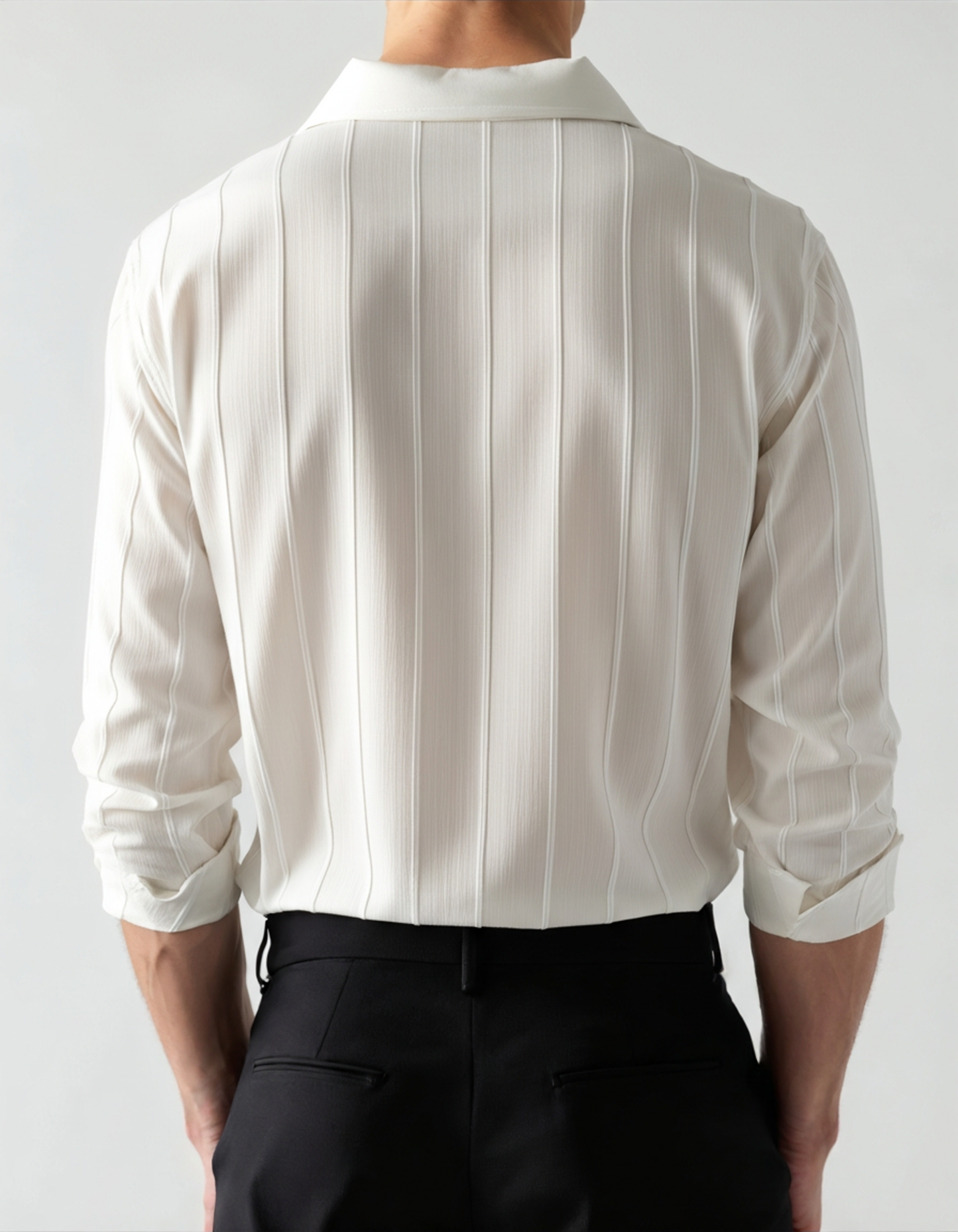 ST Tropez Ribbed Shirt - Old Money