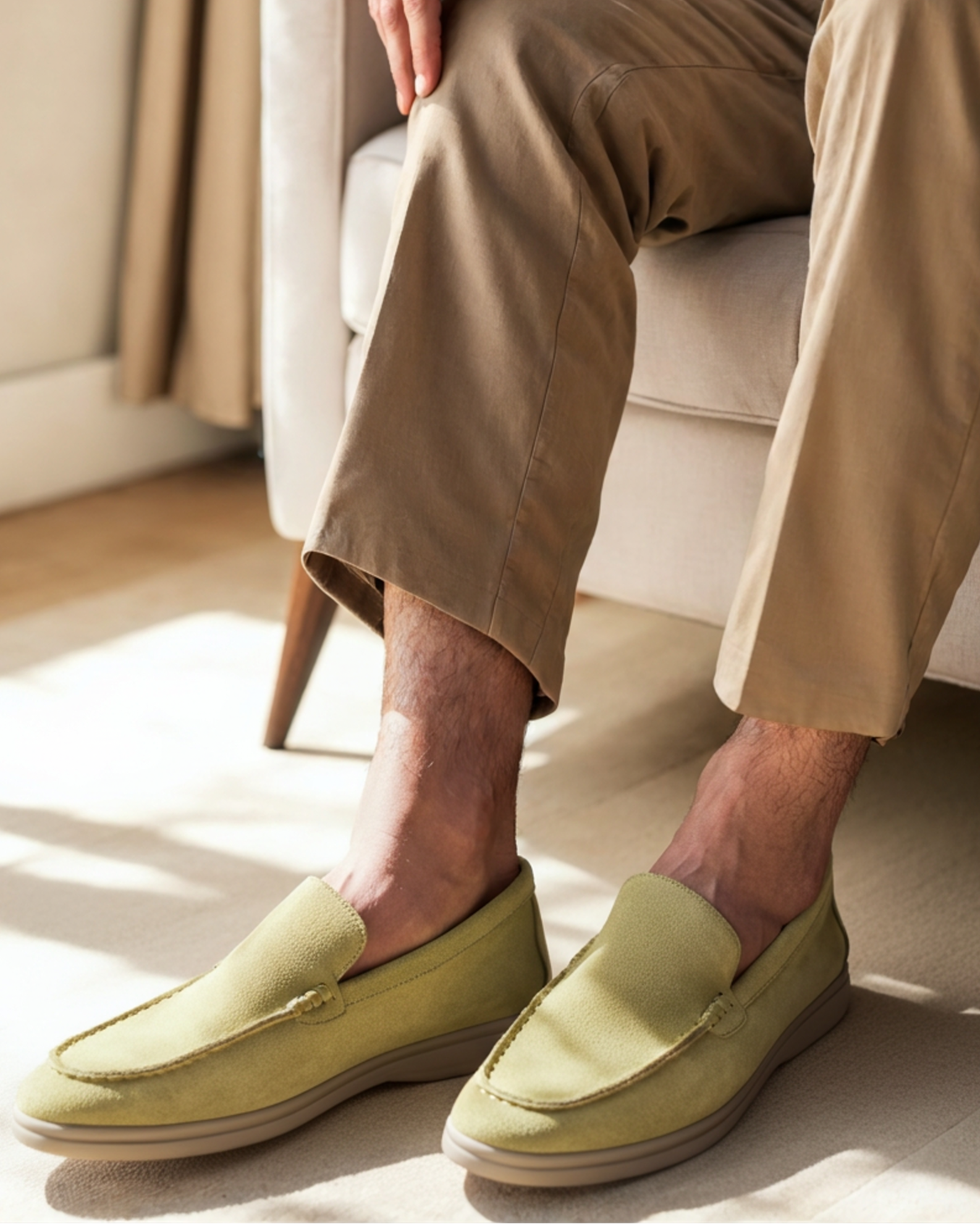 Old Money Premium Suede Loafers - Old Money